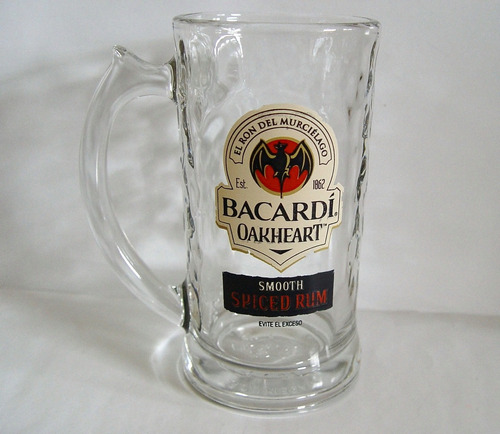 Tarro Cervecero De Coleccion El Ron Del Murcielago Bacardi 