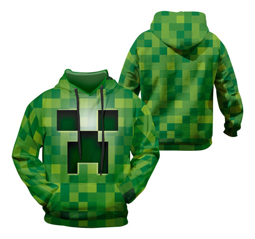 Sudadera Minecraft 2025 Pelicula Videojuego Infantil Unisex