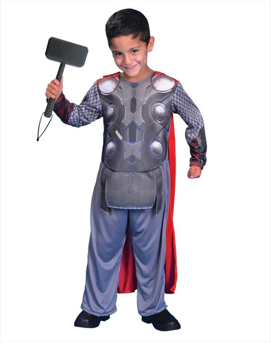 Disfraz Thor Avengers Con Martillo Original Marvel New Toys