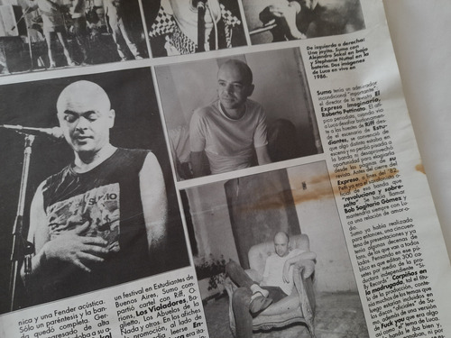Revista Colección Super Rock, Sumo, Luca Prodan *1992 (Usado)