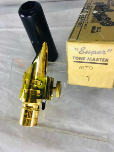Boquilha Sax Alto Metal Otto Link N°7 Produto Vitrine
