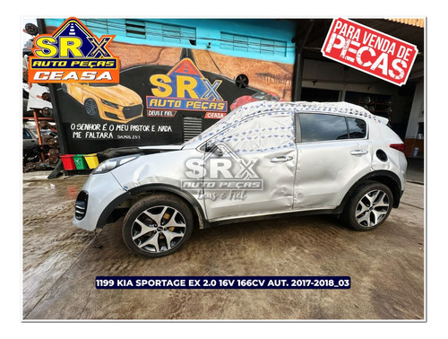 Sucata Para Retirada De Peças Kia Sportage 2.0 2017 2018 