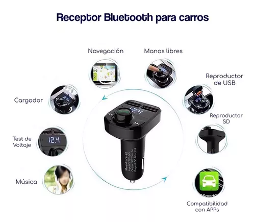 Receptor Bluetooth CARX3 para Auto | Bannerland