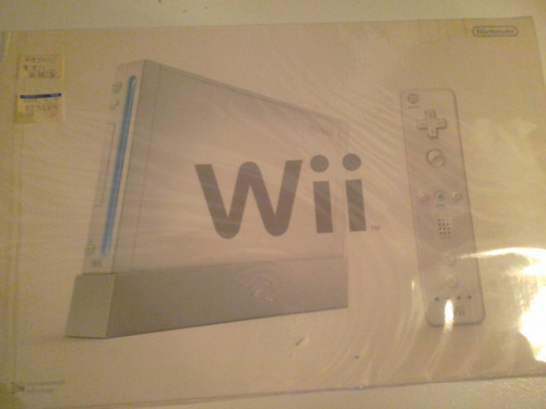 Nintendo Wii Consola Importada Original Sellado De Fábrica