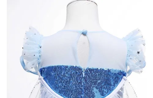 . Vestido Princesa Elsa Frozen 2 Disfraz De Halloween