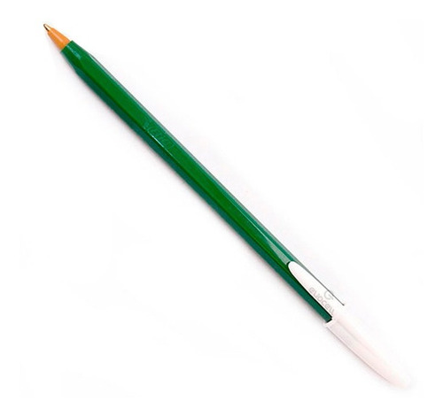 Boligrafo Bic Opaco 1 Mm Verde Bic X 2 Unidades