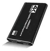 Comprar Capturadora Hdmi 4k Ultra Video Audio Mic In Streaming 3.0
