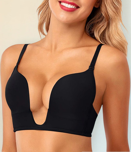 Brasier Bra De Escote Profundo Tipo U