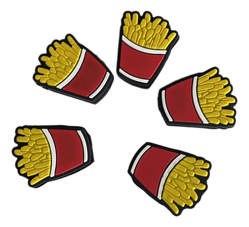 2 Amortiguador De Raqueta De Tenis Forma De Papas Fritas