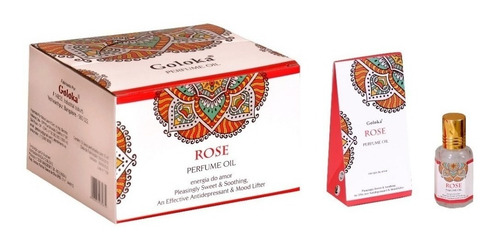 Óleo Perfumado Indiano Goloka Cx.12un.10ml - Aromas Mistos