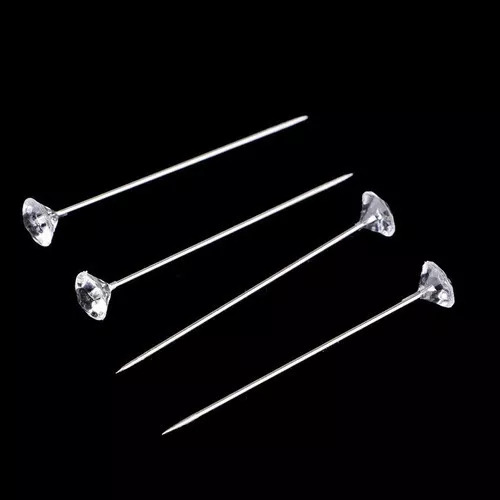 Pare Alfileres Con Forma De Diamante Para Decoración,