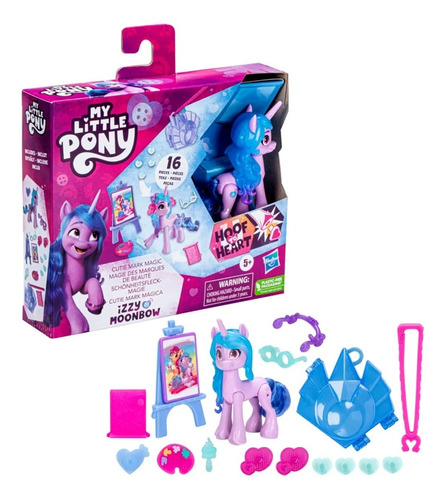 Juguete My Little Pony Hasbro Con 16 Accesorios De Arte Febo