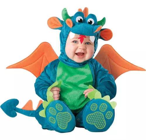 Disfraz Dragón Talla 12-18 Meses Para Bebé Halloween