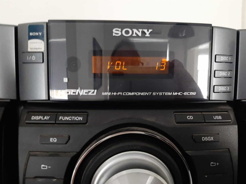 Imagen 7 de 10 de Equipo De Musica Sony Genezi Excelente Estado