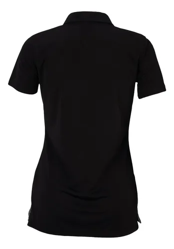 Playera polo cheap negra mujer