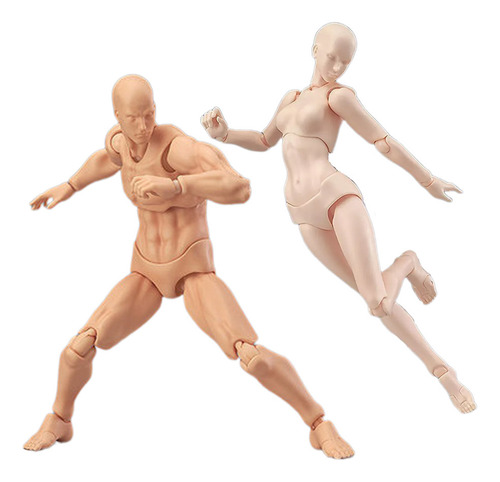 Cc 2 Peças De Boneca Manequim Para Mulher E Homem