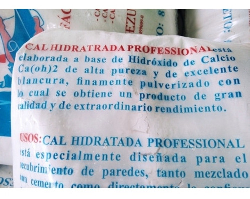 Cal En Polvo De 8 Kilos