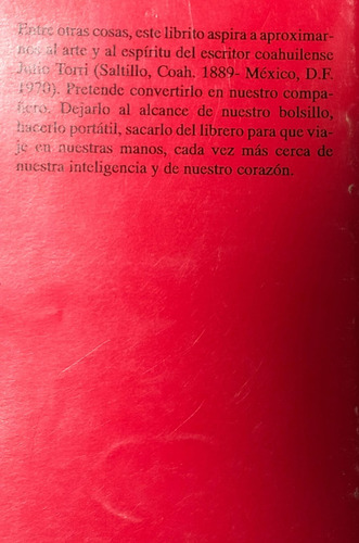 De Bolsillo Julio Torri (Usado)