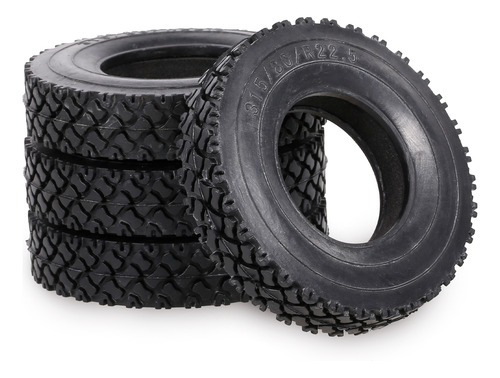 Neumáticos Rc Para Camión, 4 Unidades, Neumáticos De Goma De