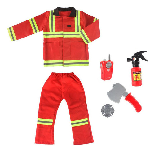 Aplicable A Disfraz De Bombero, Juego De Juego De Rol De