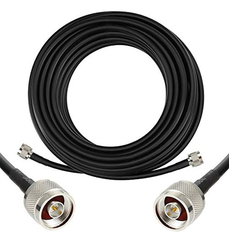 Cable De Extension Coaxial De Baja Perdida De 100 Pies (50