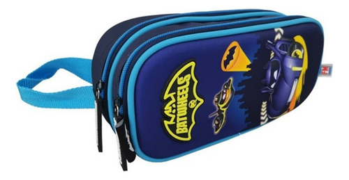Lapicera Escolar Batman Bw402a04pb Color Azul Marino