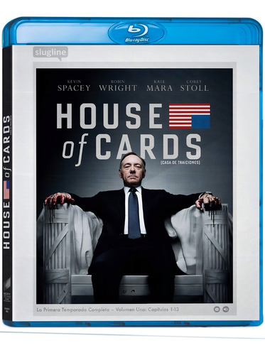 House Of Cards Primeira Temporada 1 em Blu-ray