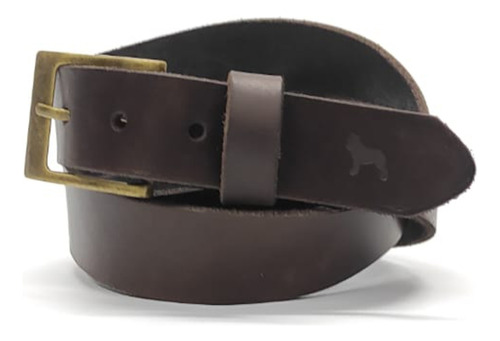 Cinturón Básico Hombre, A. Chocolate, Bravo J. T. 90 Al 115