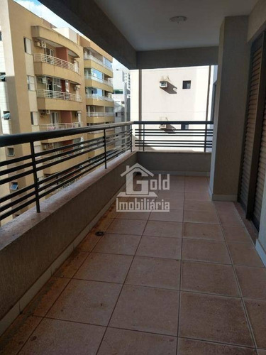 Apartamento Com 3 Dormitórios Para Alugar, 118 M² Por R$ 1.900/mês - Jardim Botânico - Ribeirão Preto/sp - Ap3379