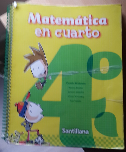 Matemática En Cuarto 4º Santillana