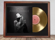 Comprar Ariana Grande Yours Trully Tapa Lp Y Disco Oro En Cuadro