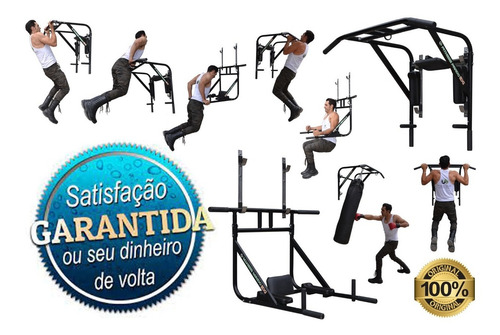 Imagem 2 de 8 de Barra Fixa De Parede E Paralela 4 Em 1 Multifuncional