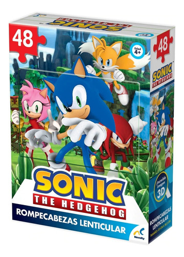 Rompecabezas Lenticular Sonic The Hedgehog