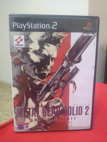 Juego Play Station 2 Metal Gear Solid 2, Sons Of Liberty Ps2