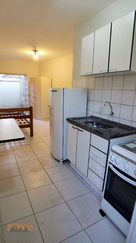 Imagem 1 de 7 de Kitnet Com 1 Dormitório Para Alugar, 17 M² Por R$ 1.050,00/mês - Barão Geraldo - Campinas/sp - Kn0140