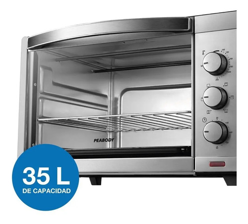 Horno Electrico Peabody 35 Litros Pe-he3542 Smg | Envío gratis