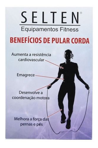 Imagem 6 de 6 de Corda Crossfit De Pular Treino Em Casa E Academia Ajustável