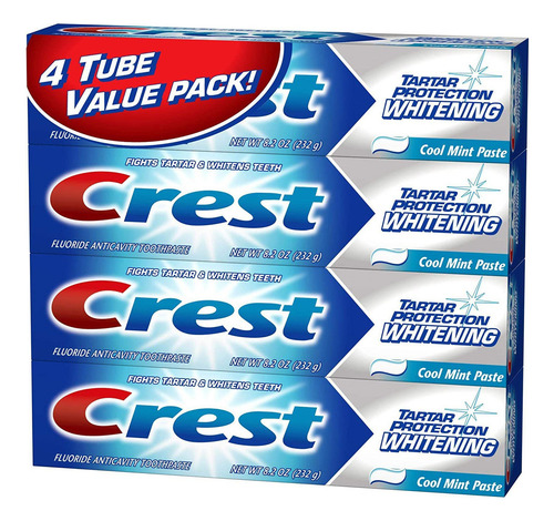 Pasta De Dientes Crest Tartar Protection Whitening 240 Ml (p