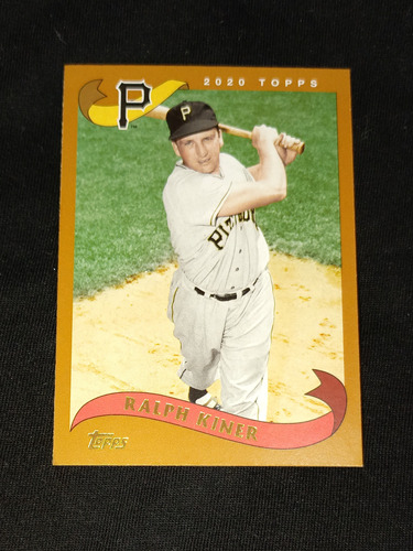 Cv Ralph Kiner Topps Archives 2020, Diseño Topps 2002