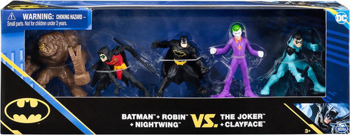 Figuras Coleccion Dc Batman Robin Joker Nightwing Clayface