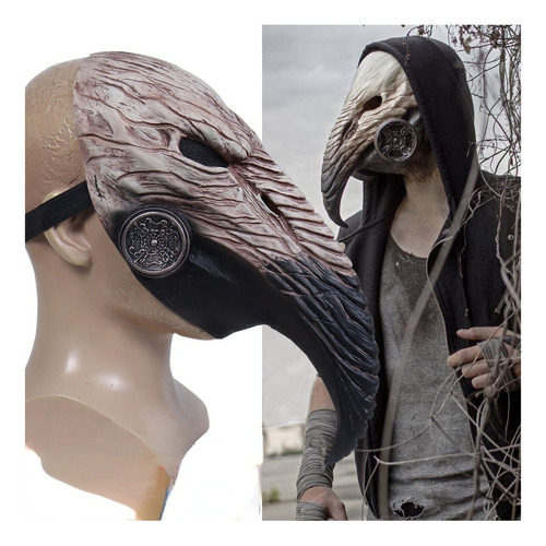 Steampunk Plague Doctor Beak Halloween Mask 1
