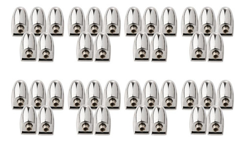 40pcs Triángulo Drum Set Lugs Ear Garra Ganchos Musical Diy