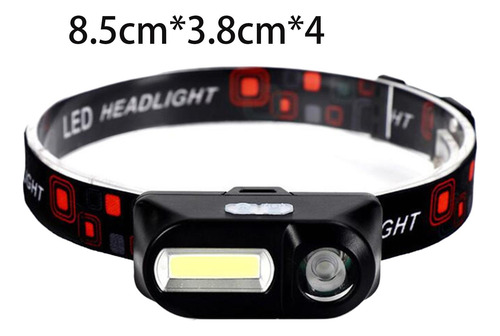 Linterna Frontal Led, 6 Modelos Cob/xpe, Recargable, Faro