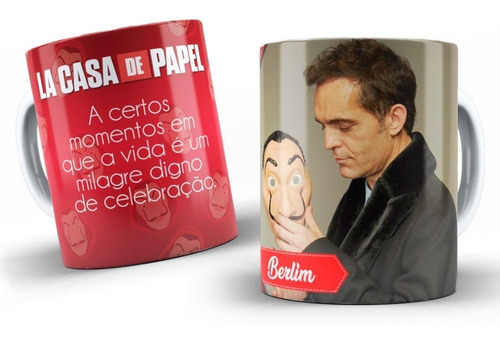 Imagem 7 de 10 de Canecas Personalizadas La Casa De Papel !!!!