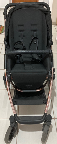Carrinho De Bebê Salsa 4 - Abc Design Rose Gold- Só Retirada Rosa Preto Com Rose Gold (Usado)