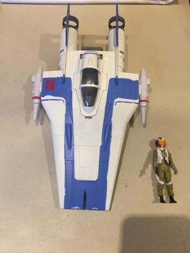 Figura de acción  Resistance A-Wing Fighter & Tallissan "Tallie" Lintra Force Link C1249 de Hasbro