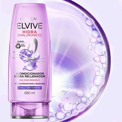 Acondicionador Elvive Hidra Hialurónico 680ml