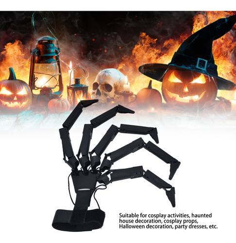 Dedos Articulados De Halloween Con 3 Dedos Impresos