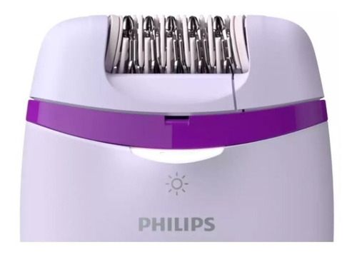 Imagen 3 de 10 de Depiladora Compacta Philips Con Luz Bre275 Gtia Oficial