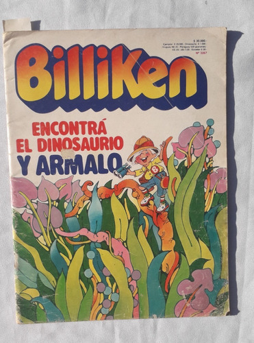Revista Infantil Antigua * Billiken ** N° 3267 Con Recortes (Usado)